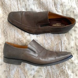 Bruno Magli Italian Leather Apron Toe Loafers